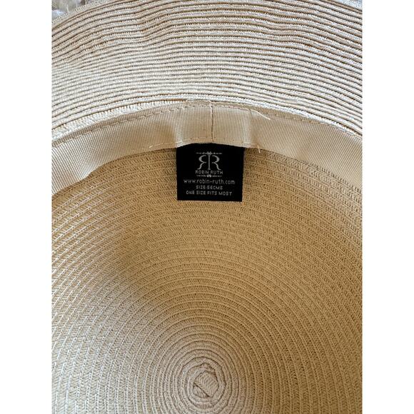 Punta Cana Floppy Sun Straw Hat Stylish Beach Sun Protection - Picture 6 of 10